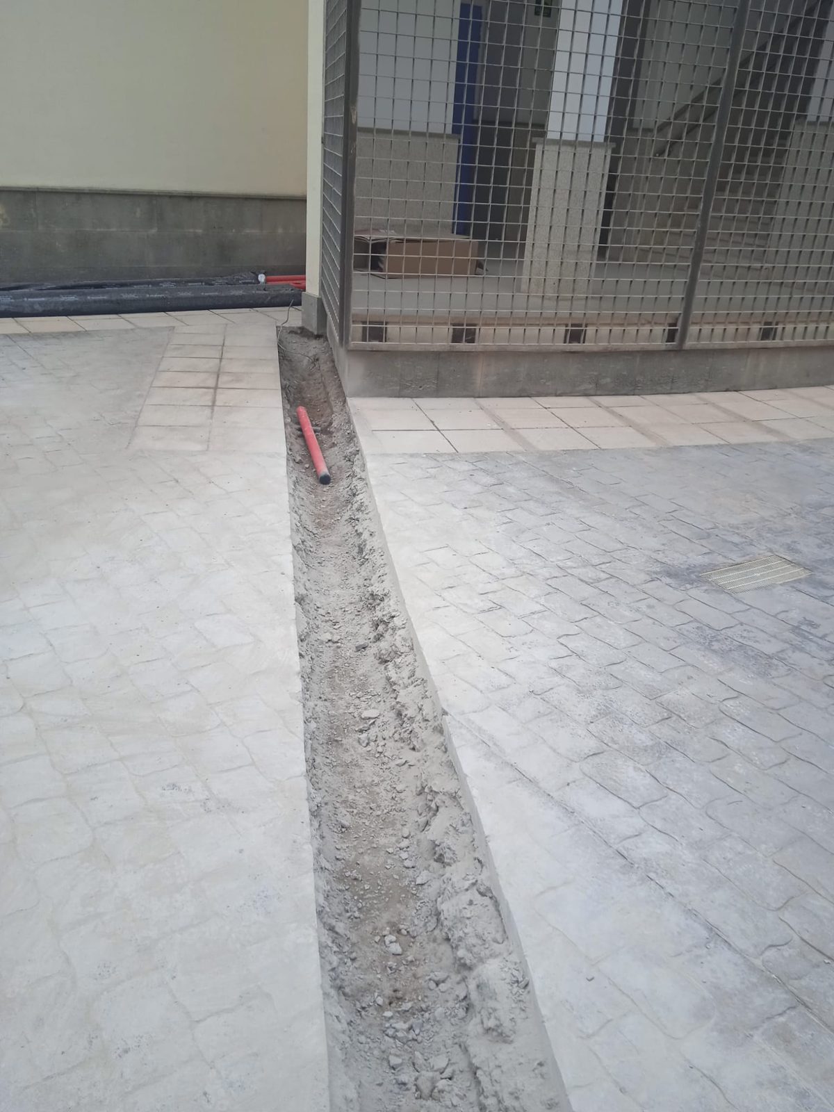 Pavimento exterior terminado en Las Palmas de Gran Canaria